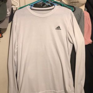 White adidas longsleeve